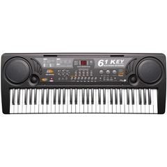Orga electronica 61 de clape MQ-809 cu microfon si citire USB / MP3