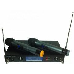 Set de microfoane profesionale wireless si receiver UHF,WVNGR WG-4000