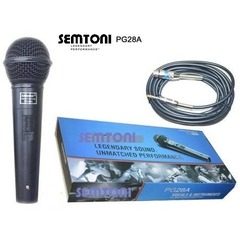 Microfon profesional cu fir vocal si instrumente, Semtoni PG28A tip cardioid dinamic