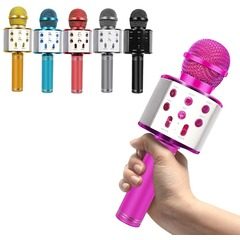 Microfon wireless pentru Karaoke cu Bluetooth si difuzor WS-858