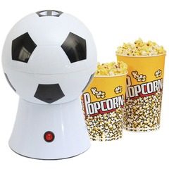 Aparat pentru preparat popcorn in forma de minge de fotbal