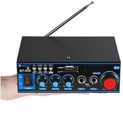 Statie amplificare audio cu Bluetooth BT-638, 2 x 30 W,16 Ohm, telecomanda