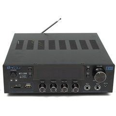 Amplificator stereo cu Bluetooth Teli BT-1388, 400 Watts x 2 si telecomanda inclusa