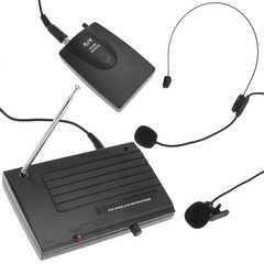 Microfon Wireless Lavaliera casca Profesional VHF Shure SH-200